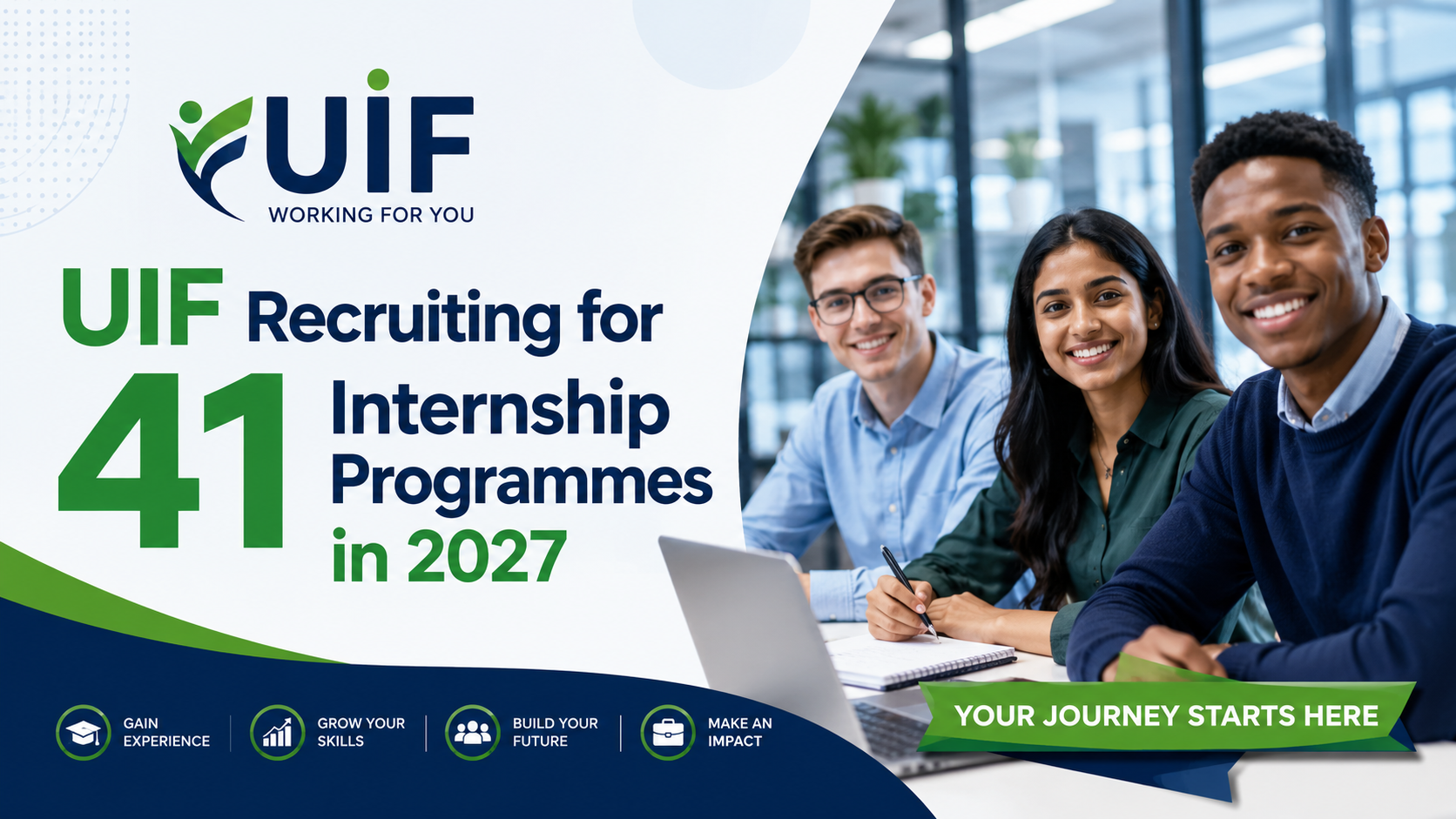 UIF Recruiting for 41 Internship Programmes in 2027