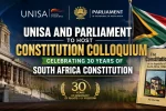 Unisa and Parliament to Host Constitution