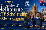 University of Melbourne RTP Scholarship 2026