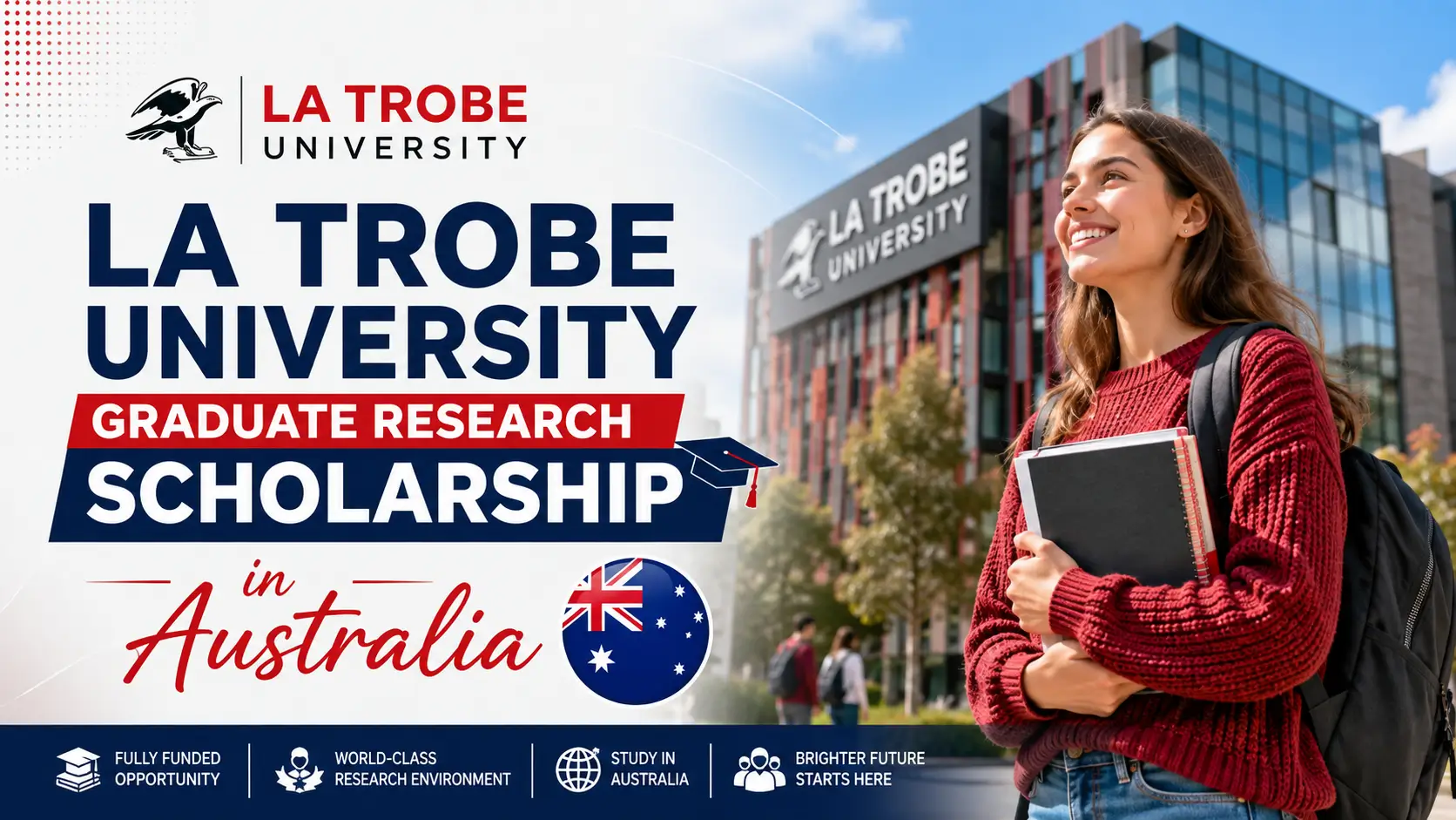 2027 La Trobe University Graduate Research Scholarship in Australia