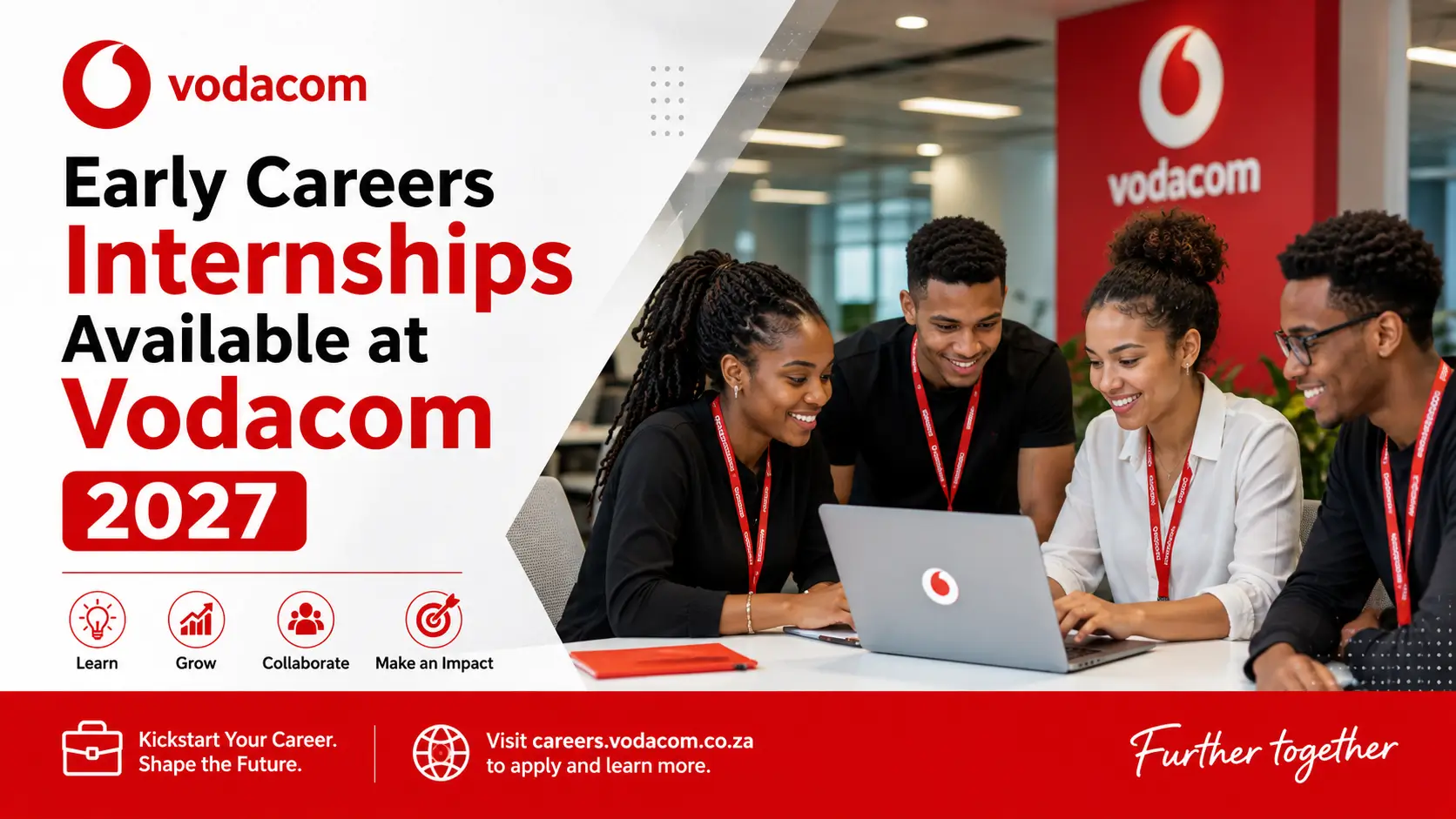 Early Careers Internships Available at Vodacom 2027