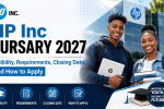 HP Inc Bursary 2027