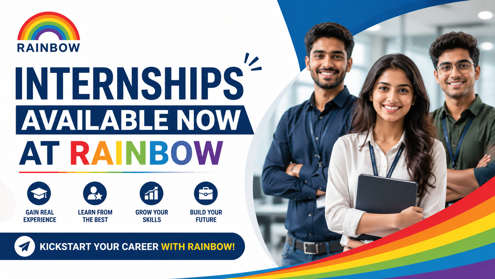 Internships Available Now at Rainbow