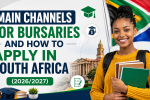 Main Channels for Bursaries