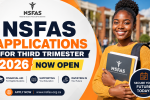 NSFAS Applications for Third Trimester