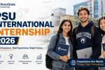 PSU International Internship