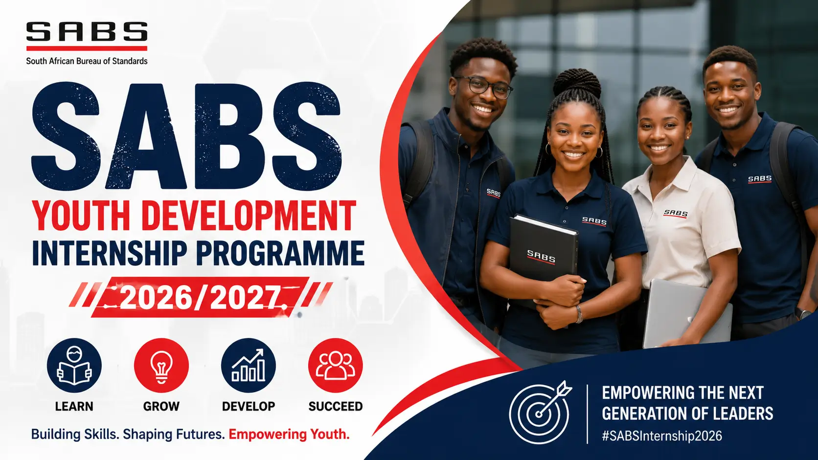 SABS Youth Development Internship Programme 2026/2027