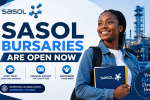 SASOL Bursaries Are Open Now