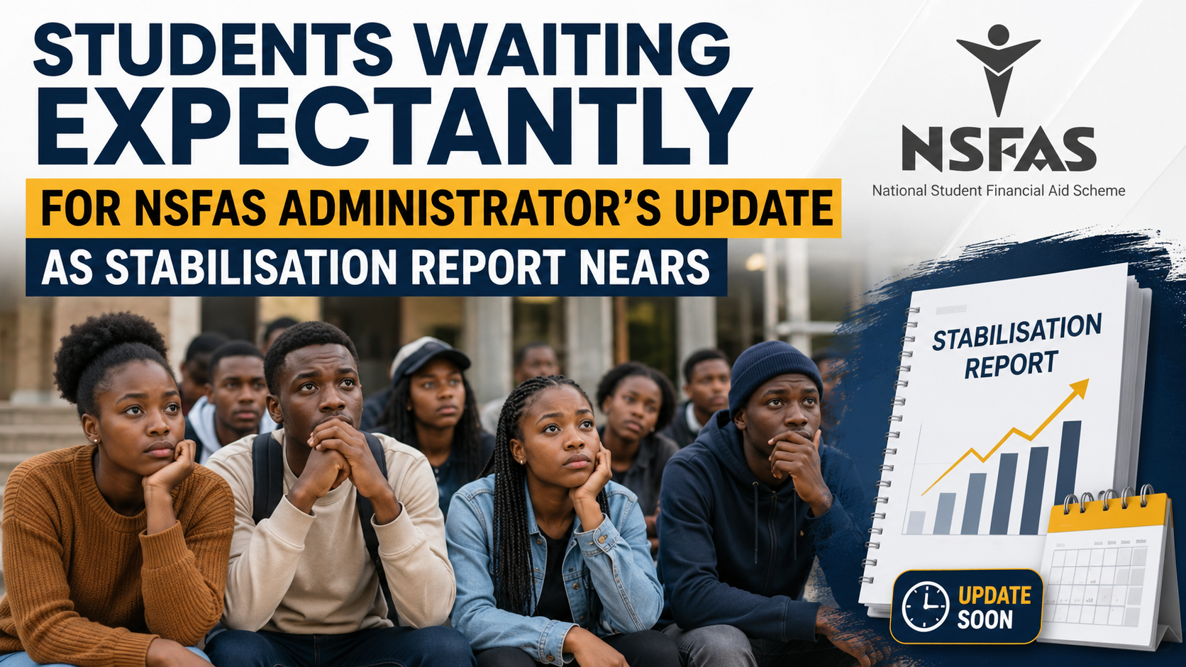 Students Waiting Expectantly for NSFAS Administrator Update
