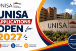 UNISA Applications Open for 2027