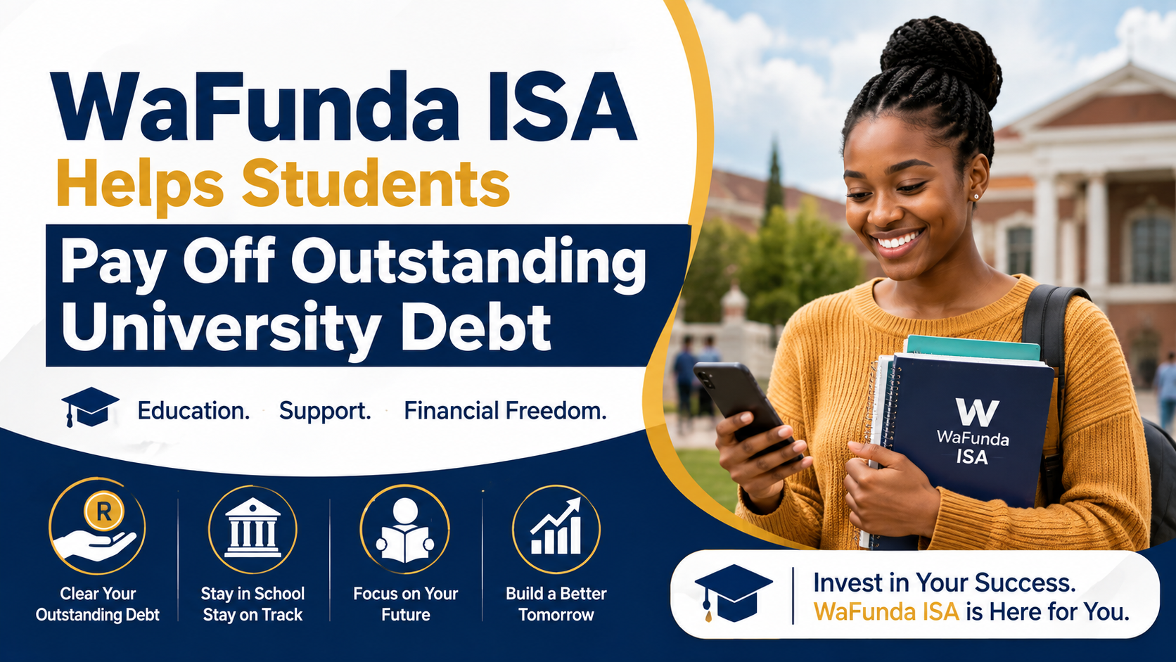 WaFunda ISA Helps Students Pay Off Outstanding University Debt